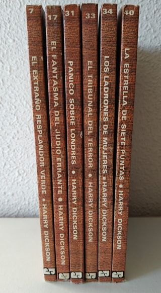 Novelas Harry Dickson