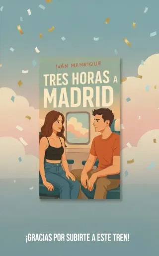 Tres Horas a Madrid- Firmado y con punto de libro