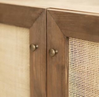 Aparador Decowood Madera y Ratán