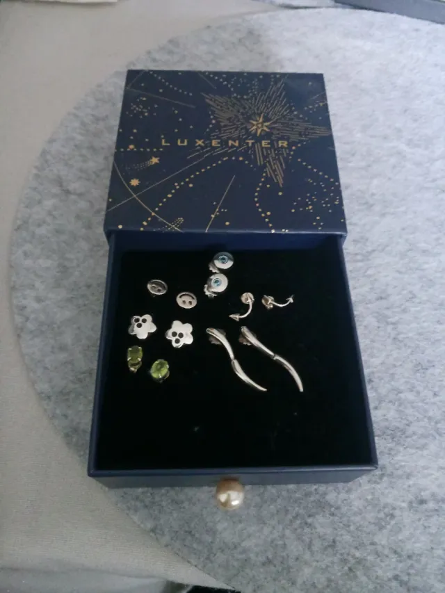 Pendientes Plata Luxenter 6 Pares