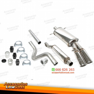 Sistema de escape de acero inoxidable TA Technix