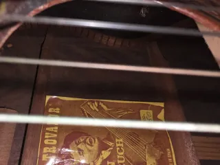 Guitarra Juan Estruch 150 Trovador Tapa Maciza