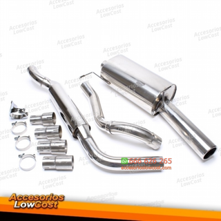 Sistema de escape TA Technix de acero inoxidable