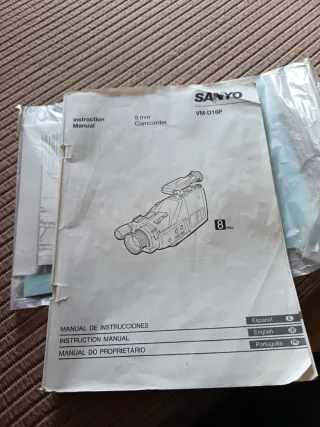 Videocámara Sanyo VM-D16P Digital AF