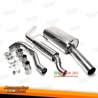 Sistema de escape TA Technix de acero inoxidable