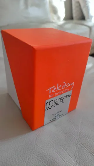 Reloj juvenil Tekday negro y naranja