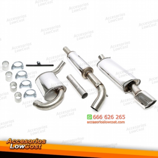 Sistema de escape TA Technix de acero inoxidable