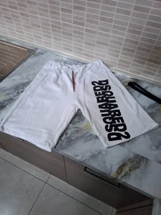 Pantaloncino Dsquared2 Bianco