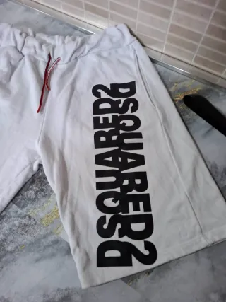 Pantaloncino Dsquared2 Bianco
