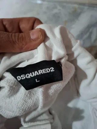 Pantaloncino Dsquared2 Bianco