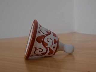 Campanella in ceramica decorata