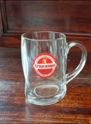 4 Bicchieri Cruzcampo 0,3L Vetro