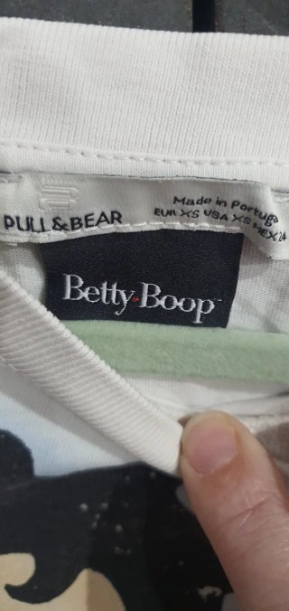 Camiseta Betty Boop Pull&Bear Talla XS