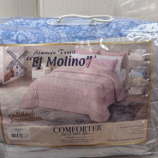 Edredones rosa, azul o beige 135/150 cm con fundas