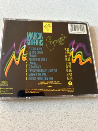 CD Marcia Griffiths Carousel 1990 R&B Soul