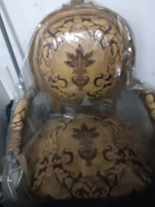 2 Butacas Antiguas Terciopelo