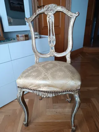 2 Butacas Antiguas Terciopelo