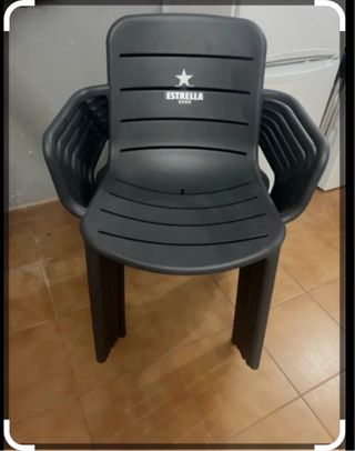 Silla Exterior Negra