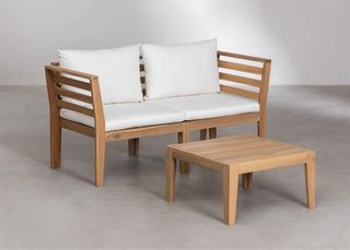 Conjunto de jardín Filips madera