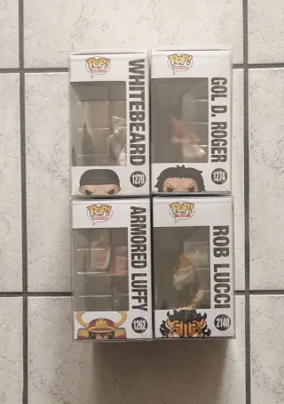 Funko Pop! One Piece Set 4 Pezzi