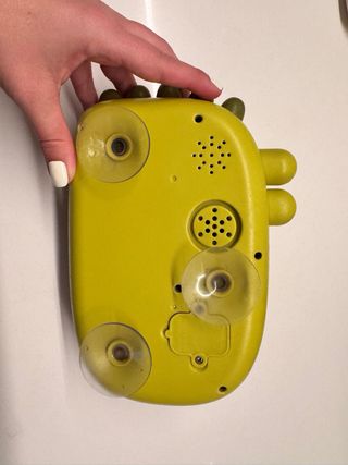 Máquina burbujas para el baño dinosaurio niños