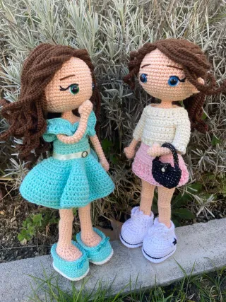 Muñecas Amigurumi Comunión Personalizadas