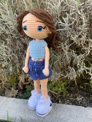 Muñecas Amigurumi Comunión Personalizadas