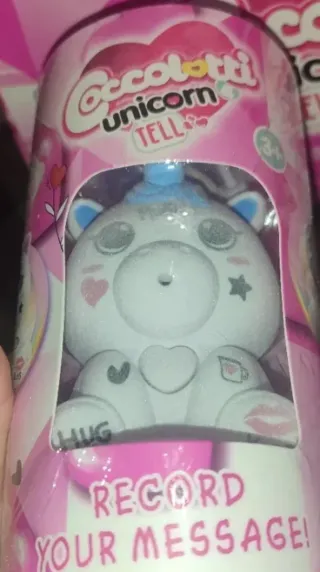 Coccolotti Unicorno love Tell - Registra Messaggi