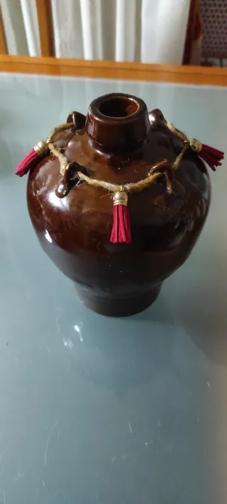 Cántaro de cerámica esmaltada 22cm