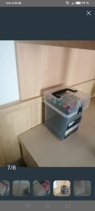 Habitación juvenil con cajones, estantería y zapat