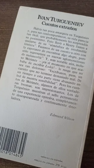 Iván Turgueniev: «Cuentos extraños»