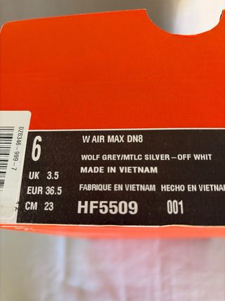 Zapatillas Nike Air Max DN8 Plata