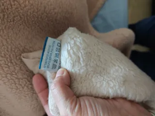 Manta de cama suave beige