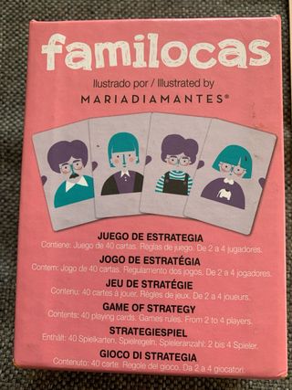 Familocas Juego de Cartas