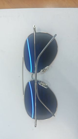 Gafas Ray-Ban Aviator Plata/Gris Nuevas