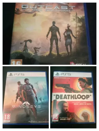 PS5 Giochi: Outcast, Deathloop, Mindseye lotto