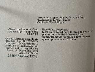 Pregúntale a Alicia