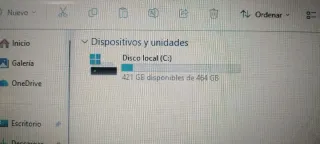Portátil Acer i5 2.4GHz 8GB RAM 500GB SSD Win 11