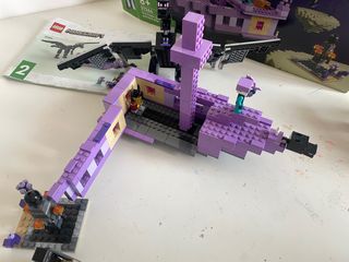 Lego Minecraft 21264 Drago Ender e Nave