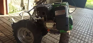 Chasis y motor de segadora volpino benassi