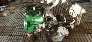 Chasis y motor de segadora volpino benassi