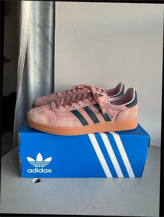 Adidas Handball Spezial Talla 38 Rosa/Verde