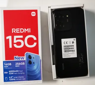 Xiaomi Redmi 15C Negro/Gris