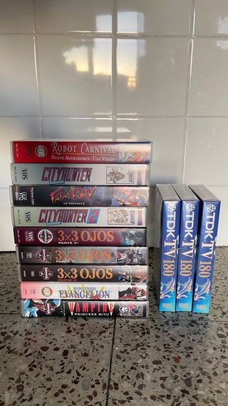 Colección Cintas VHS Anime