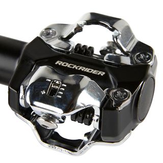 Pedales automáticos MTB Rockrider 520 compatibles Shimano