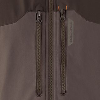 Chaqueta Caza Solognac 500 Softshell Hombre Cortaviento