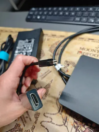 Dell WD15 Dock + Adaptador de red 130W Original