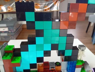 Lego Minecraft La Fortificazione-Spada 21244