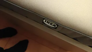 Cama y Colchón Ikea Gursken