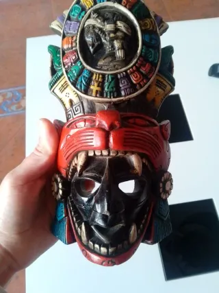 Máscara Decorativa Azteca